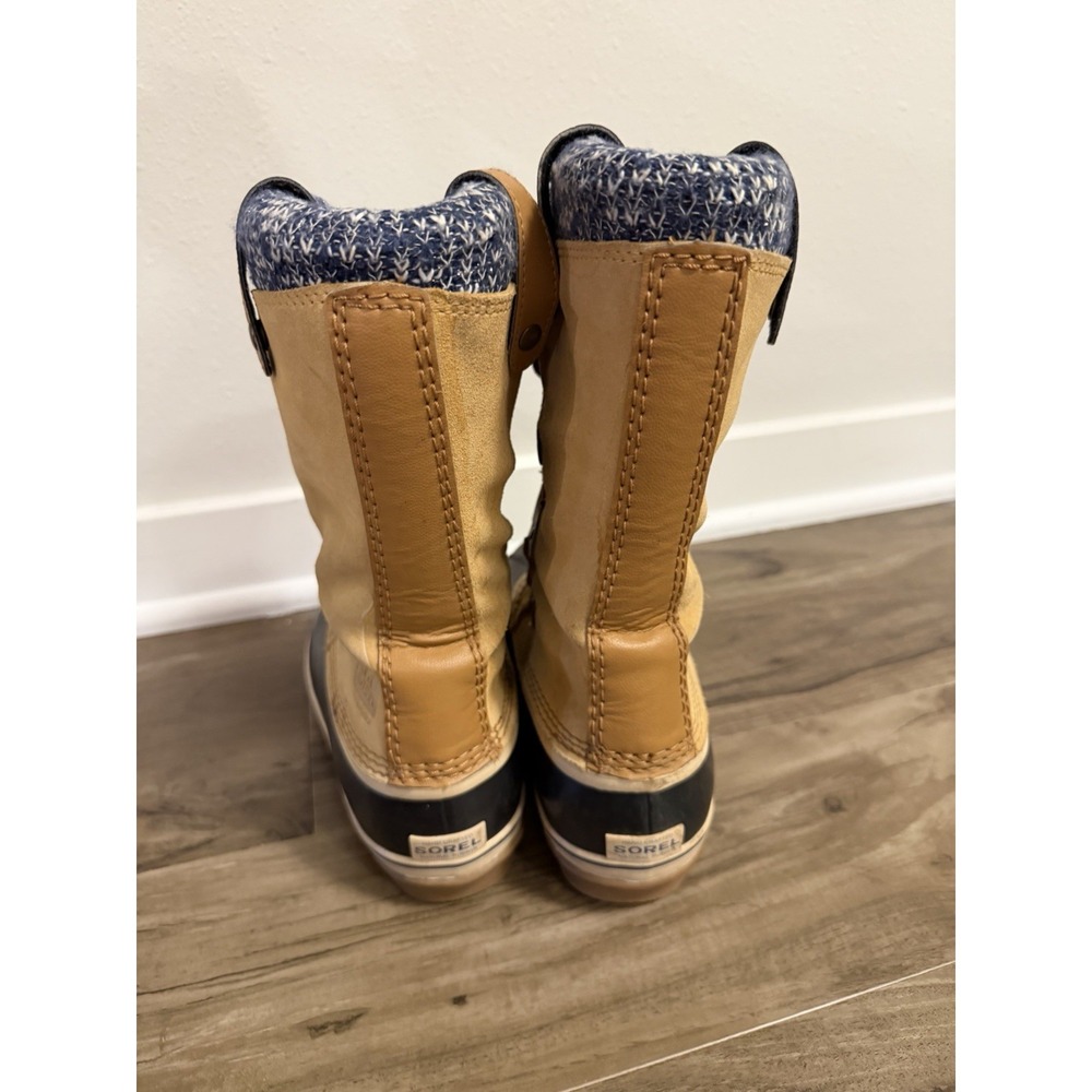 Sorel Women's Tofino II Waterproof Snow Boot Taupe Lined Size 7 - Picture 4 of 14